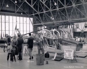CH-1C Cessma Skyhook civilian version of Army H-41 copy