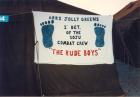Crew tent