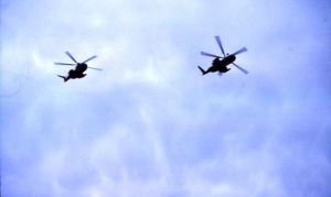 HH-3E Triple launch 19 Oct 84 050