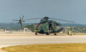 HH-3E on ramp, Marshall Bottoms photo