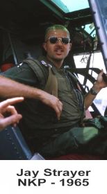 HH-43B Pilot Jay Strayer at NKP 1965, Neil McCutchan photo.1