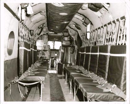 H-21 inside-1960s. Ted Zerbe photo
