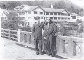 Hotel Kinagawa on the side of Mt Fugi
