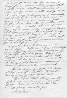 Letter William W. Wilson letter page 3