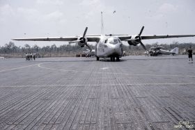 Visiting Aircraft, C-123, Feb-Jun 65, Neil McCutchan photo.1