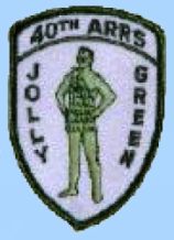 p 40th ARRS Jolly Green blue background
