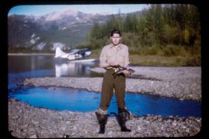Alaska, Bill Eckert fishing