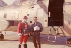 TSgt Frank Lawlor in Osan, S. Korea in 73-74